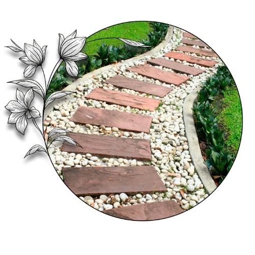Taş ve Ahşap Yürüyüş Yolları